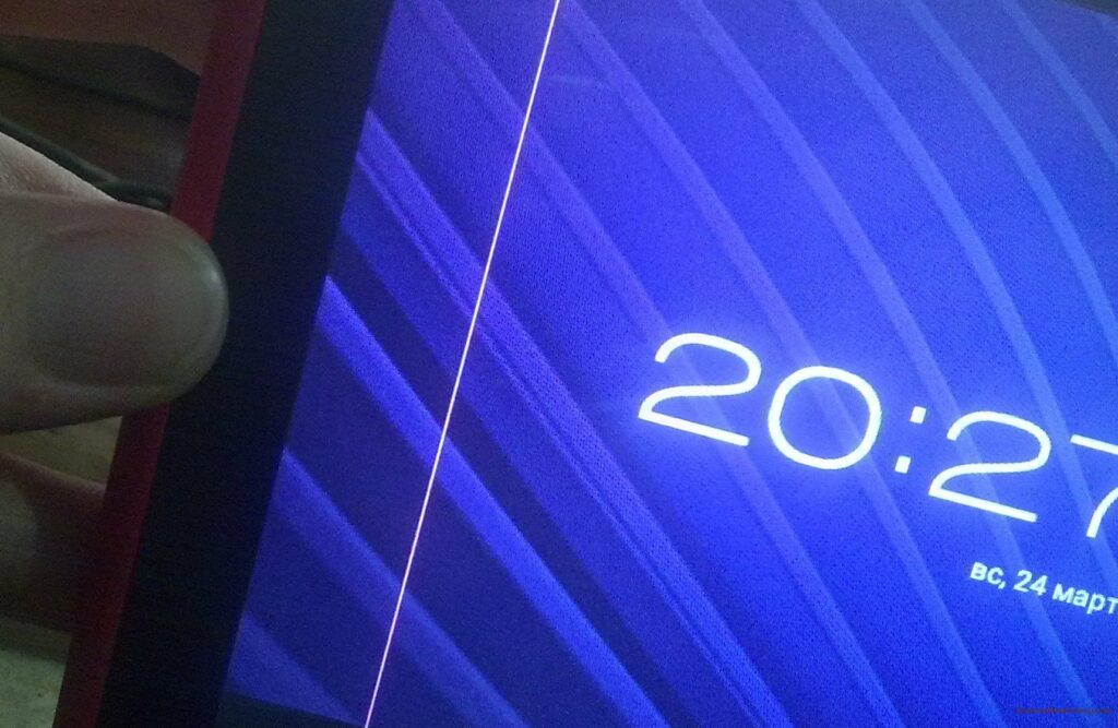 Полосы на экране Meizu M8 - Как восстановить экран